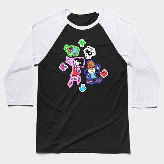 The Rhythm League Baseball T-Shirt by Magi 